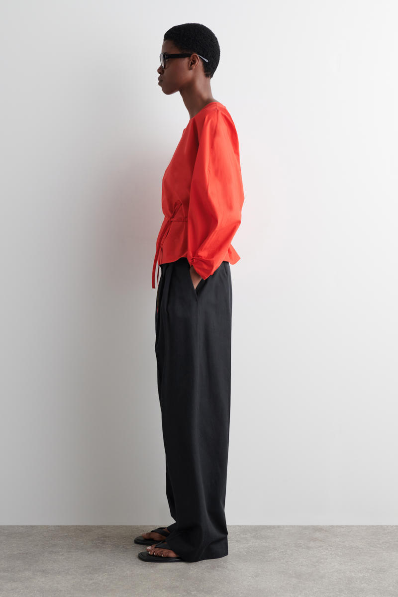 COS ドロースターリング ぺラム ブラウス