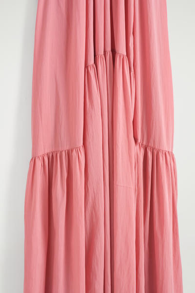 COS ギャザーホルターネックマキシドレス