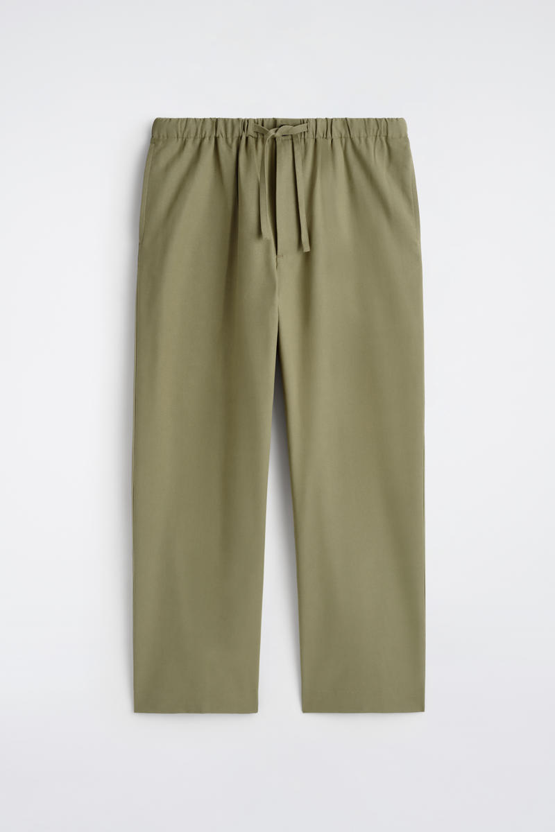 COS ドローストリング付きバレルレッグパンツ