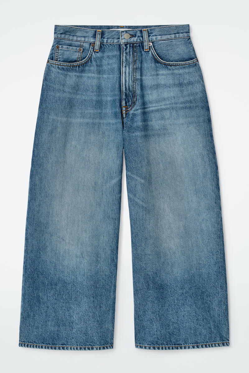 DENIM CULOTTES デニムキュロット ブルー｜COS コス 公式オンラインストア