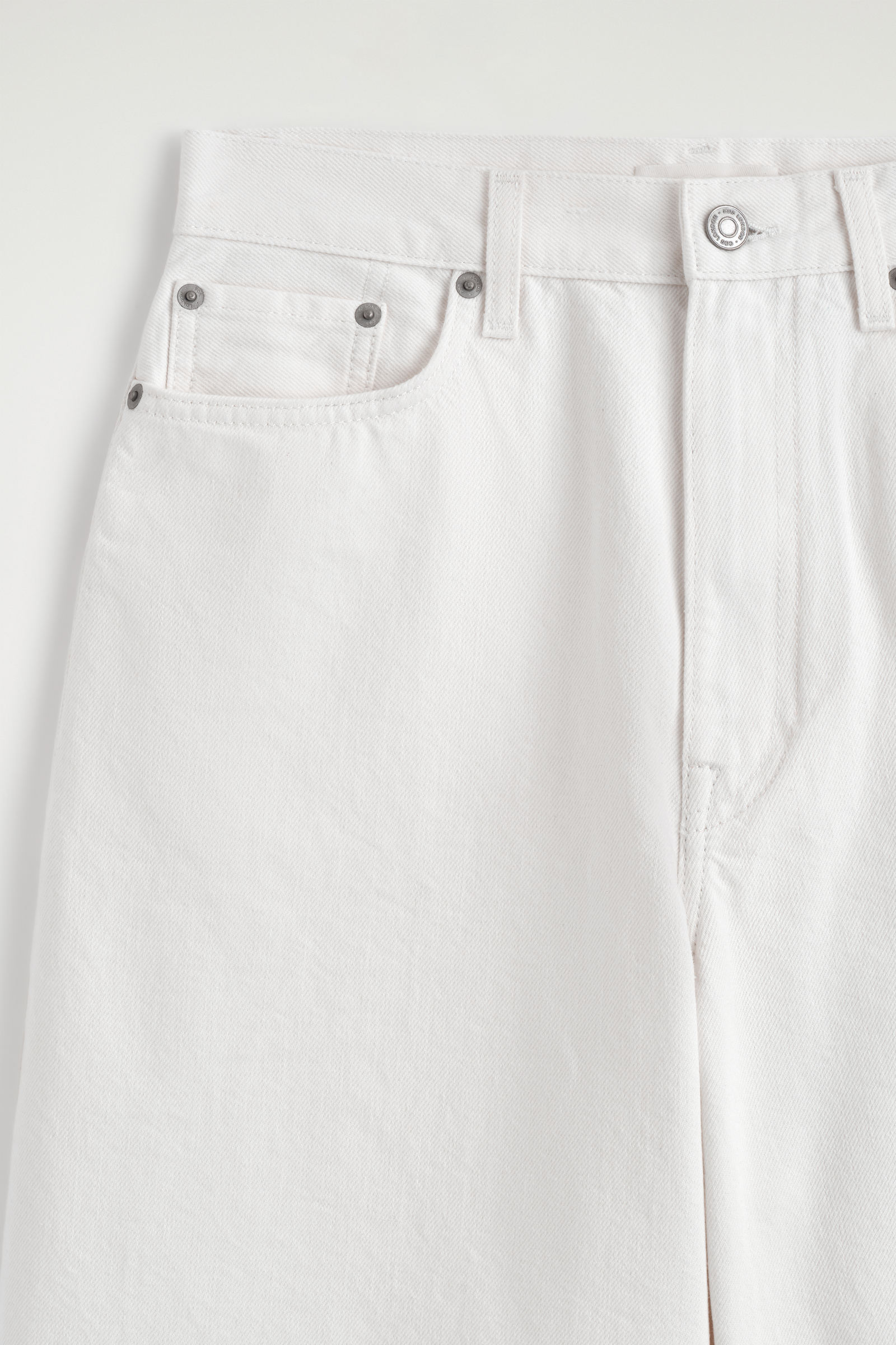 DENIM CULOTTES デニムキュロット ホワイト｜COS コス 公式オンライン