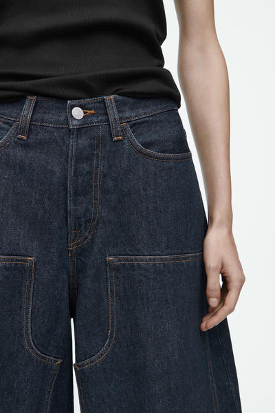 COS ウエスタンバレルレッグジーンズ