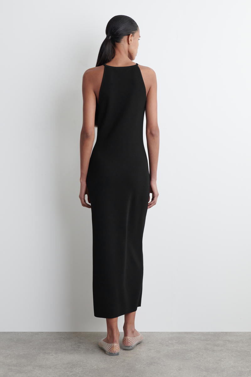 CONTOURED KNITTED MIDI DRESS コントゥアニットミディ