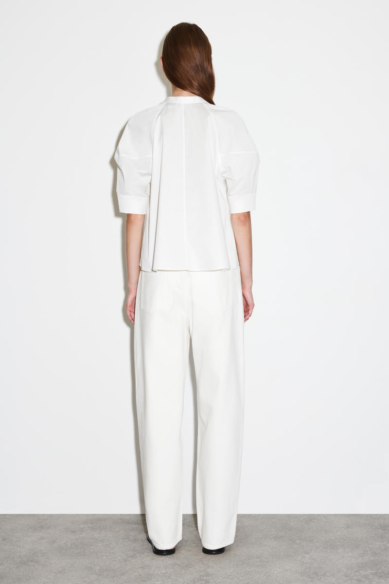 COS パフスリーブブラウス