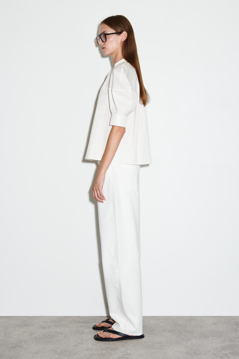 COS パフスリーブブラウス