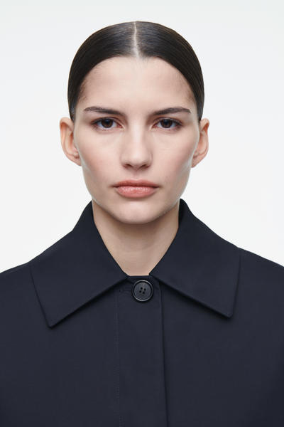 COS 襟付きコットンカージャケット