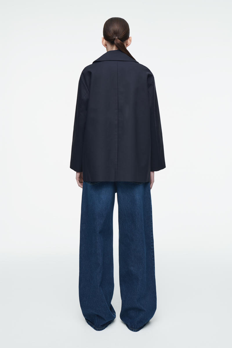 【新品タグ付き】COS 襟付きコットンカージャケット COLLARED COTTON CAR JACKET 襟付きコットンカージャケット｜COS