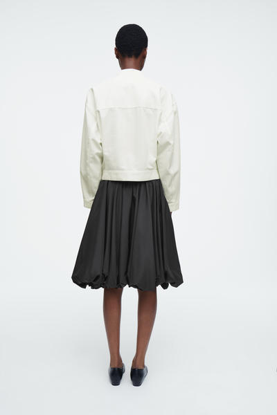 COS オーバーサイズ コットンボンバージャケット