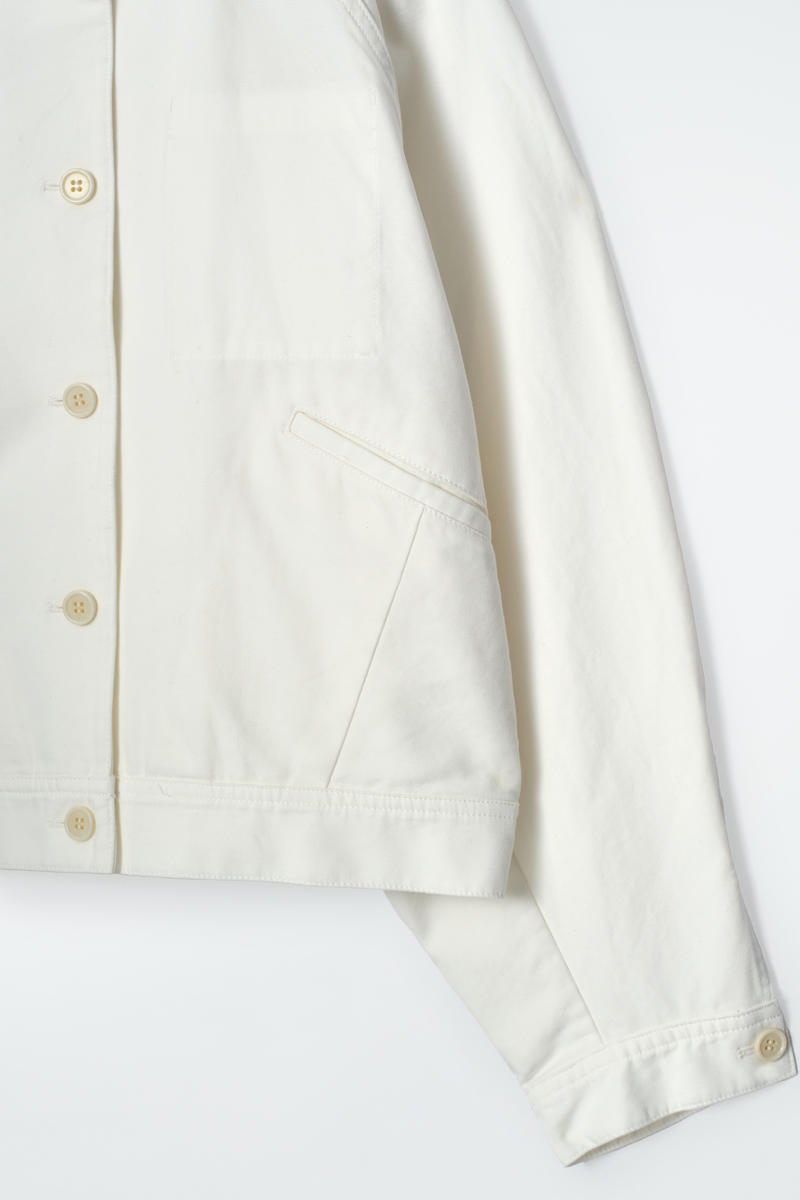 COS オーバーサイズ コットンボンバージャケット