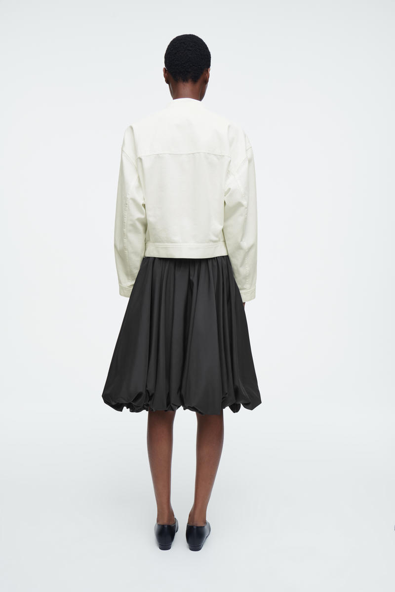 COS オーバーサイズ コットンボンバージャケット