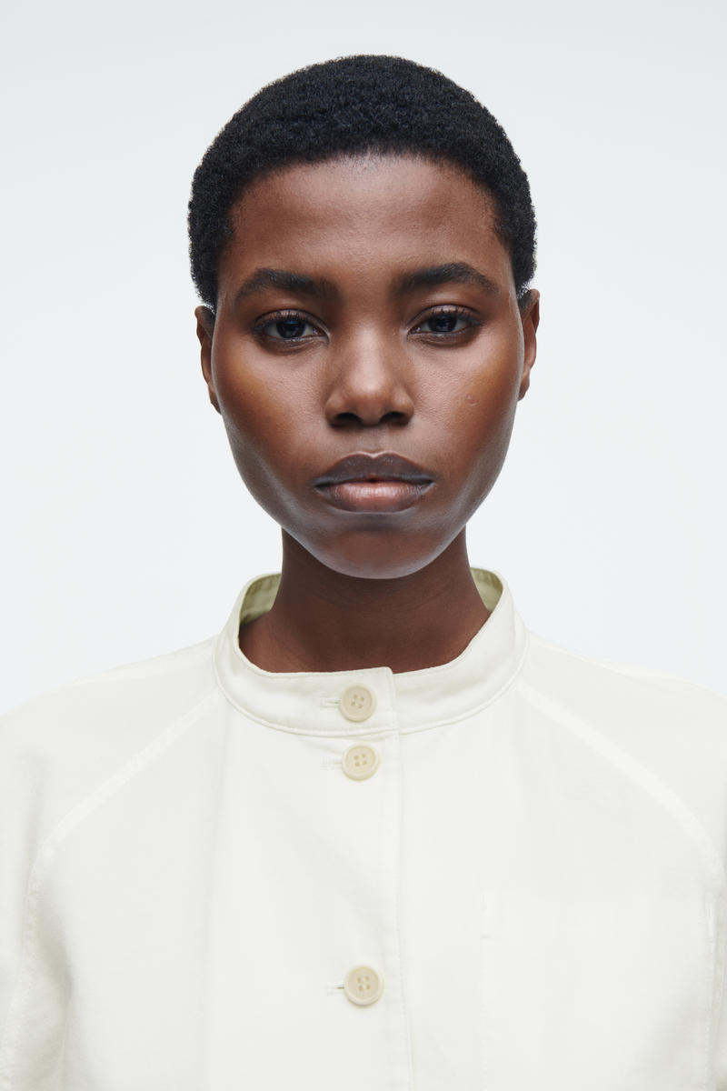 COS オーバーサイズ コットンボンバージャケット