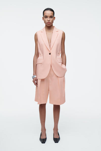 COS スリムリネンベスト