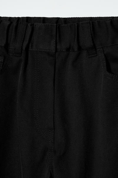 COS ワイドレッグコットンパンツ