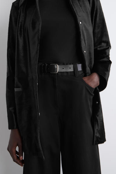 COS ワイドレッグコットンパンツ