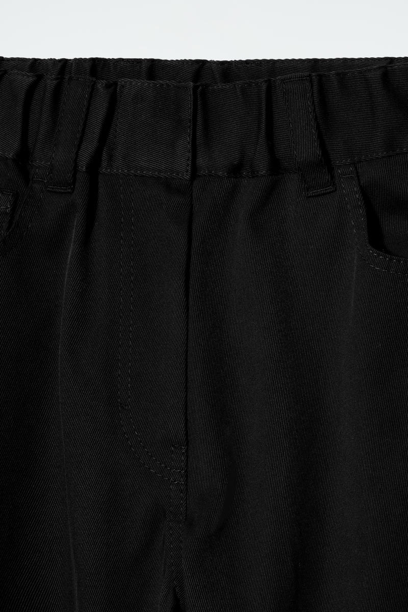 COS ワイドレッグコットンパンツ