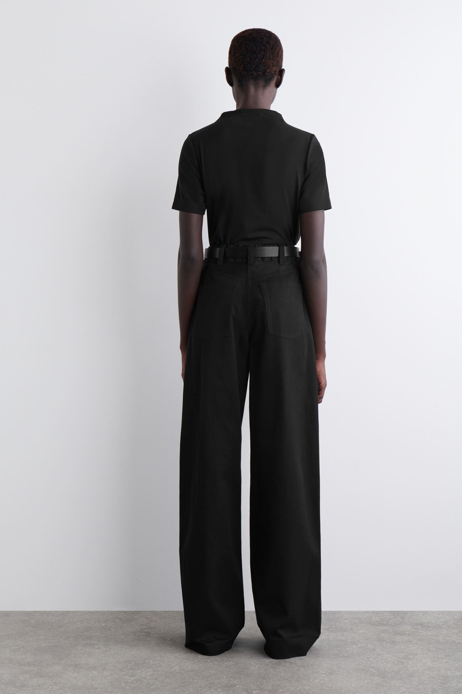 cos ワイドレックコットンパンツ　38 cos ワイドレックコットンパンツ 38 WIDE-LEG COTTON TROUSERS ワイド