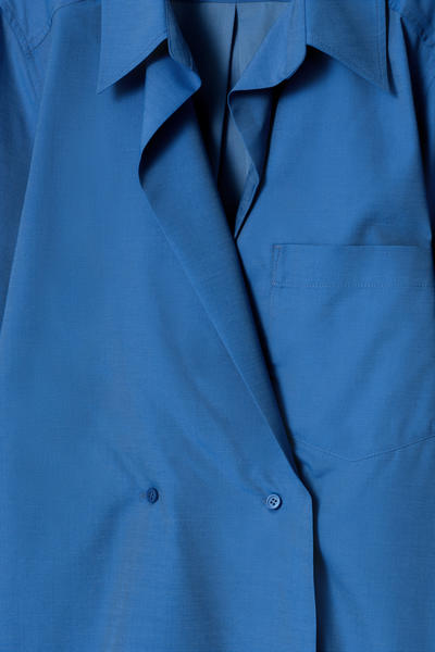 COS ダブルブレストシャツ