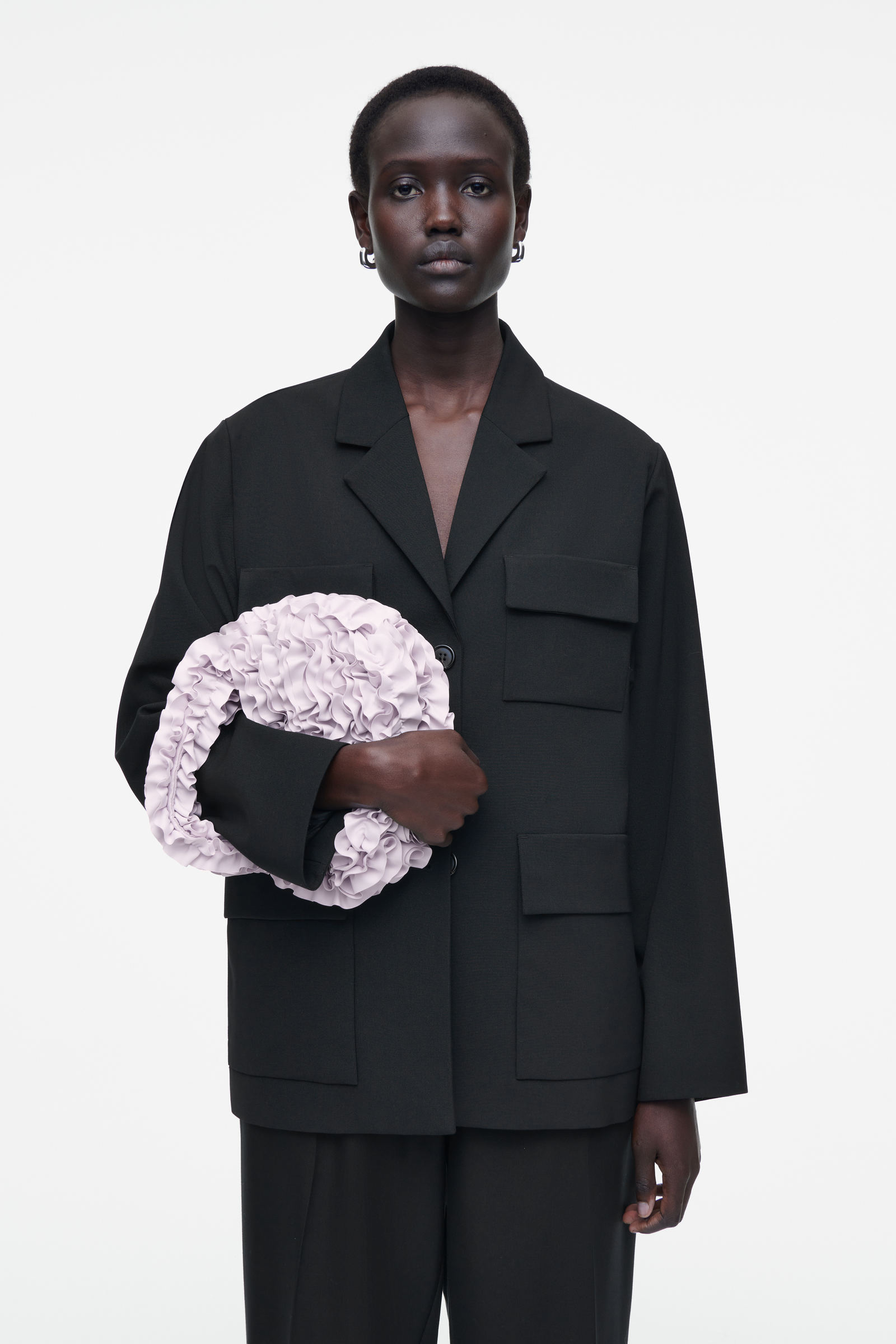 MICRO DAHLIA BAG DAHLIA マイクロミニバッグ ライラック｜COS コス