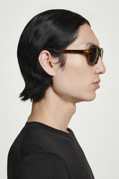 COS スクエアフレーム アビエイターサングラス