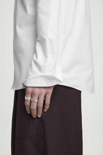 COS オーバーサイズ オックスフォードシャツ