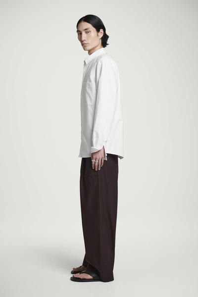 COS オーバーサイズ オックスフォードシャツ