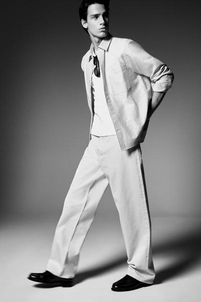 COS オーバーサイズ オックスフォードシャツ