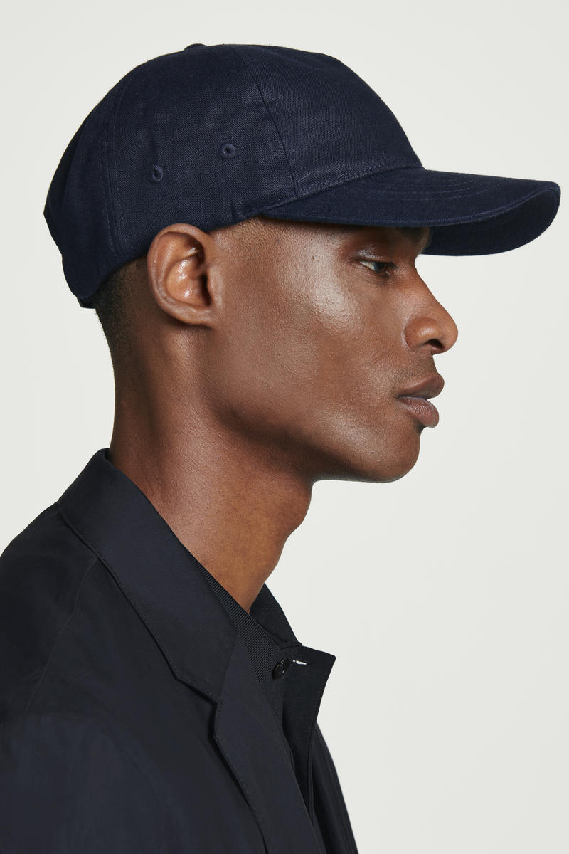 COS リネンベースボールキャップ