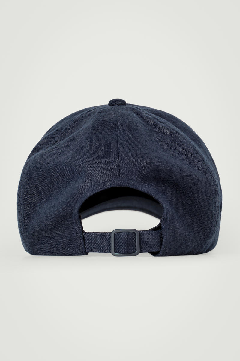 COS リネンベースボールキャップ