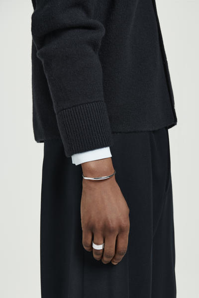 COS SLIM STERLING SILVER カフバングル SLIM STERLING SILVER CUFF スリムスターリングシルバーカフ シルバー