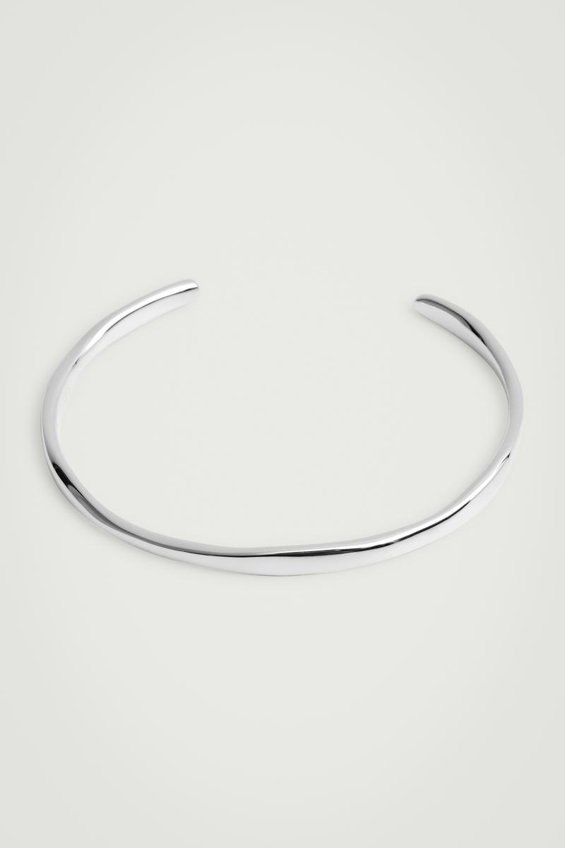 COS SLIM STERLING SILVER カフバングル SLIM STERLING SILVER CUFF スリムスターリングシルバーカフ シルバー
