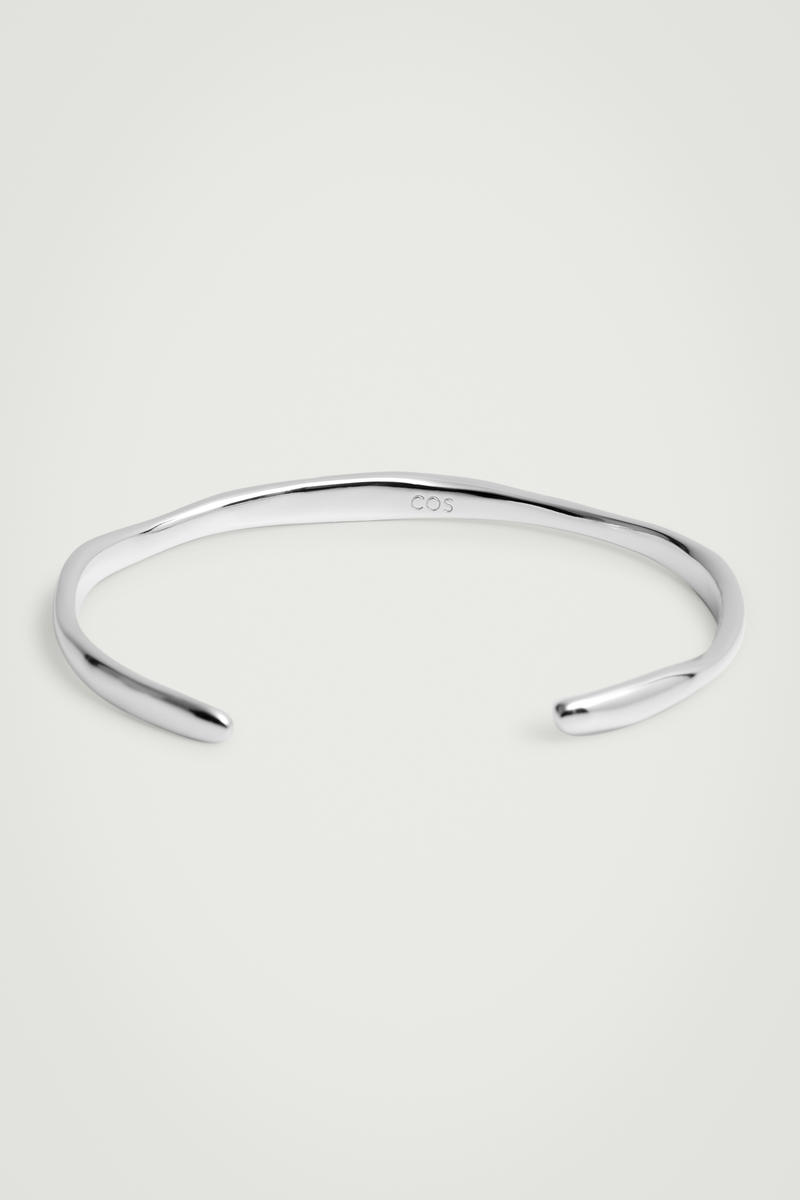 COS SLIM STERLING SILVER カフバングル SLIM STERLING SILVER CUFF スリムスターリングシルバーカフ シルバー