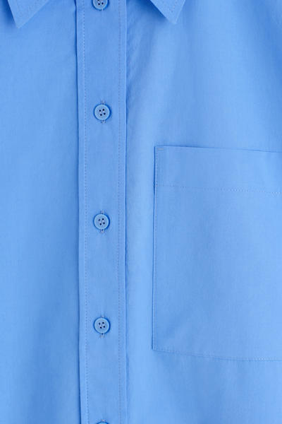 COS テーラードピマコットンシャツ