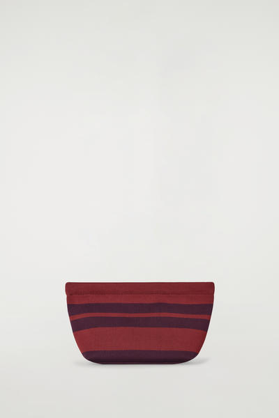 COS ストライプポーチ