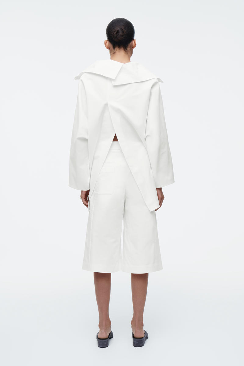 COS テーラードワイドレッグショーツ