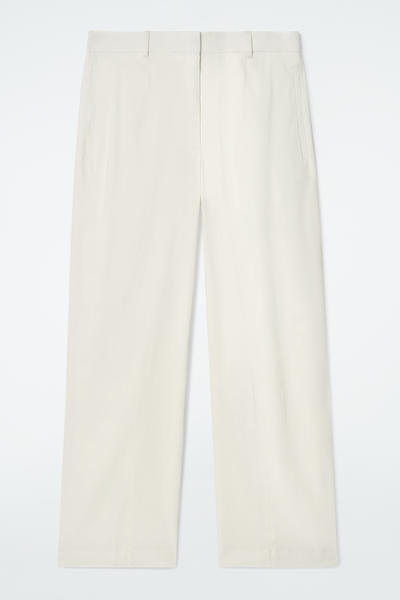 COS テーラードリネンパンツ