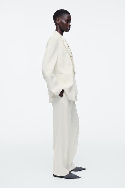 COS テーラードリネンパンツ