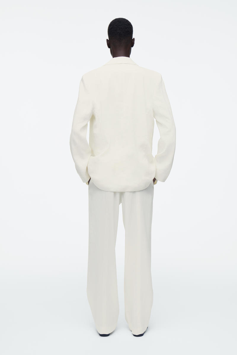 COS テーラードリネンパンツ