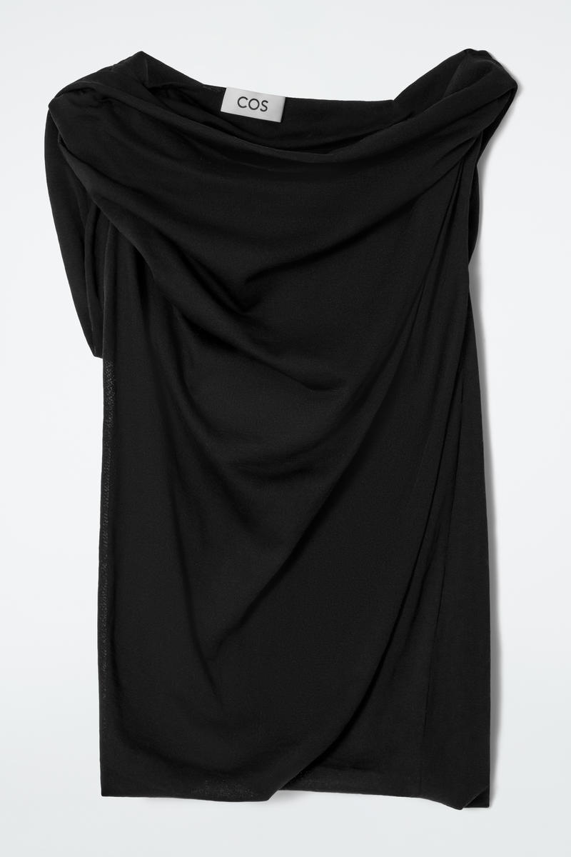 COS ドレープニットトップス