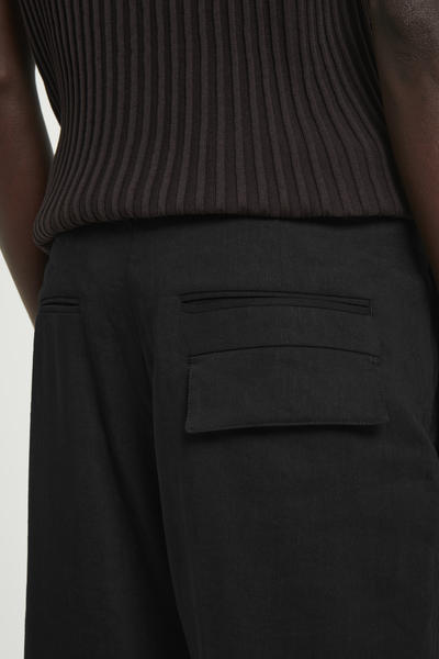 COS リネンブレンドワイドパンツ