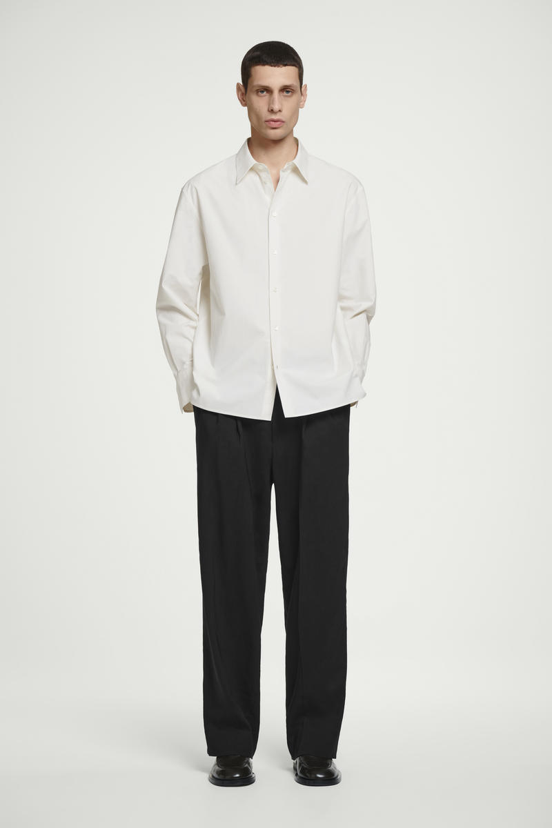 THE SIGNATURE COTTON SHIRT シグネチャーコットンシャツ ホワイト