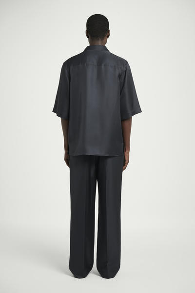 COS シルクリゾートシャツ