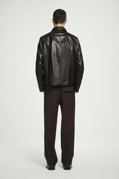 COS レザーアビエータージャケット