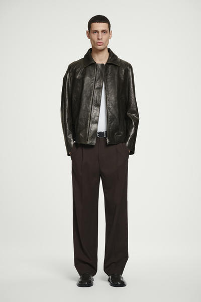 COS レザーアビエータージャケット