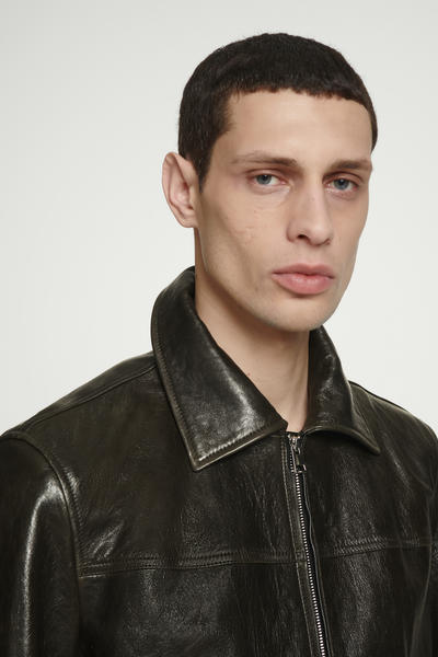 COS レザーアビエータージャケット