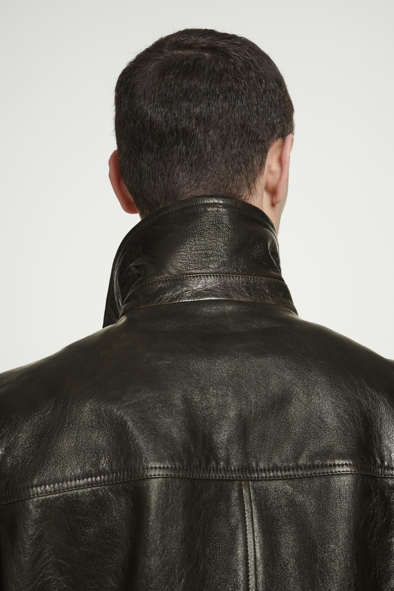 COS レザーアビエータージャケット