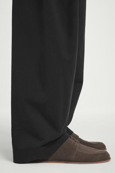 COS スエードダービーシューズ