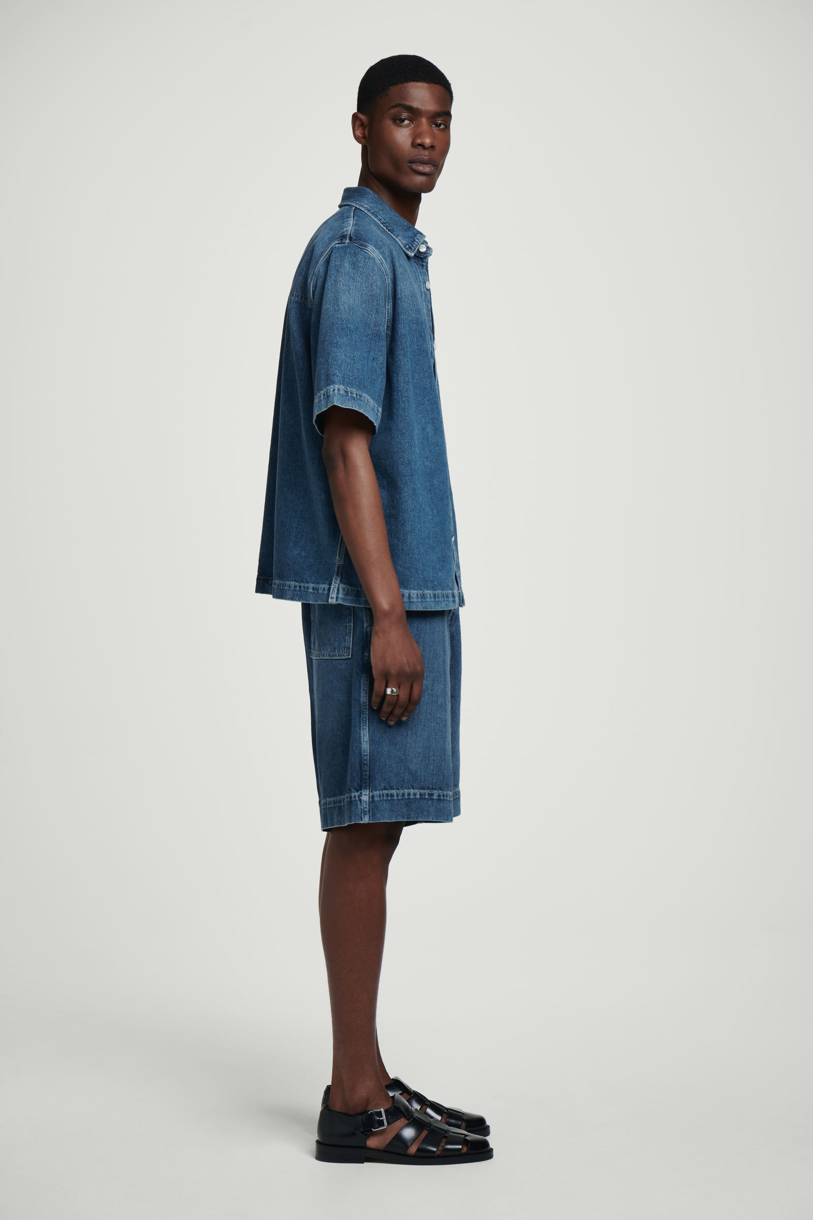 RELAXED LIGHTWEIGHT DENIM SHORTS リラックスライトウェイトデニム