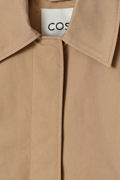 COS コットンカーコート