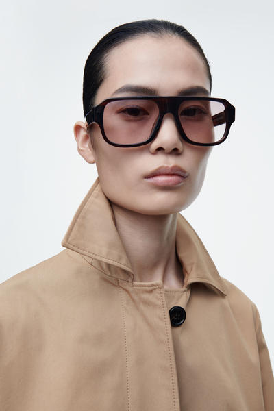 COS コットンカーコート