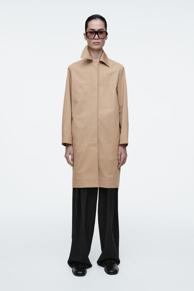 COS コットンカーコート